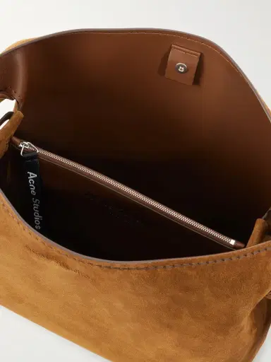Acne Studios Musubi Suede Shoulder Bag - Men | Thumbnail 6 Acne Studios Musubi Suede Shoulder Bag - Men | Thumbnail 6