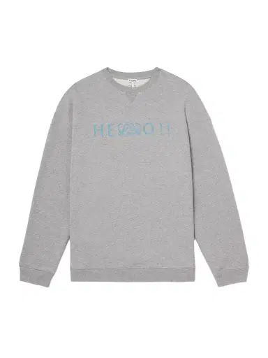 Loewe Logo-Print Cotton-Jersey Sweatshirt - Men | Thumbnail 1 Loewe Logo-Print Cotton-Jersey Sweatshirt - Men | Thumbnail 1