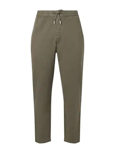 MR P. Straight-Leg Cotton and Linen-Blend Twill Drawstring Trousers - Men | Thumbnail 1 MR P. Straight-Leg Cotton and Linen-Blend Twill Drawstring Trousers - Men | Thumbnail 1