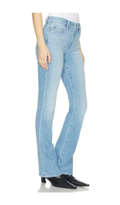 PAIGE High Rise Manhattan Boot Jeans | Thumbnail 2 PAIGE High Rise Manhattan Boot Jeans | Thumbnail 2