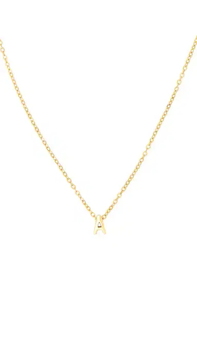 petit moments Initial Letter Necklace | Thumbnail 2 petit moments Initial Letter Necklace | Thumbnail 2
