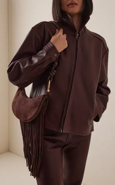 Simkhai Avery Fringed Suede Crossbody Bag | Thumbnail 2 Simkhai Avery Fringed Suede Crossbody Bag | Thumbnail 2