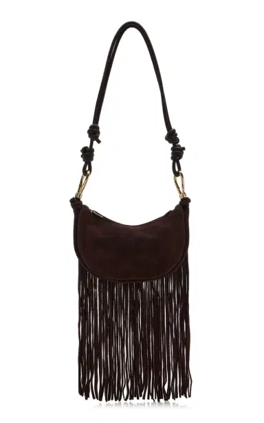 Simkhai Avery Fringed Suede Crossbody Bag | Thumbnail 1 Simkhai Avery Fringed Suede Crossbody Bag | Thumbnail 1