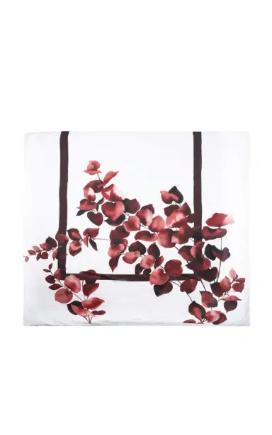 THE LINO Eucalyptus Queen Duvet Cover - Red | Thumbnail 2 THE LINO Eucalyptus Queen Duvet Cover - Red | Thumbnail 2