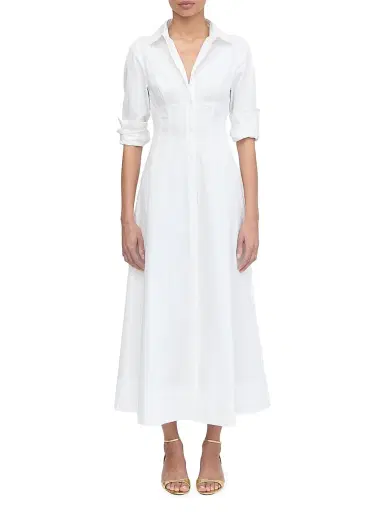 Hill House Home Women's The Alandra Dress - White | Thumbnail 3 Hill House Home Women's The Alandra Dress - White | Thumbnail 3