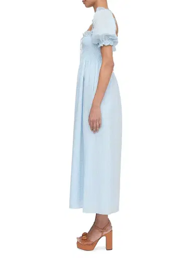 Hill House Home Women's The Scarlett Midi Nap Dress - Pale Blue - Size XS | Thumbnail 3 Hill House Home Women's The Scarlett Midi Nap Dress - Pale Blue - Size XS | Thumbnail 3