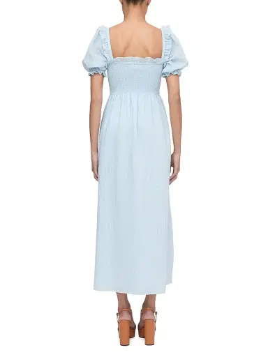 Hill House Home Women's The Scarlett Midi Nap Dress - Pale Blue - Size XS | Thumbnail 4 Hill House Home Women's The Scarlett Midi Nap Dress - Pale Blue - Size XS | Thumbnail 4