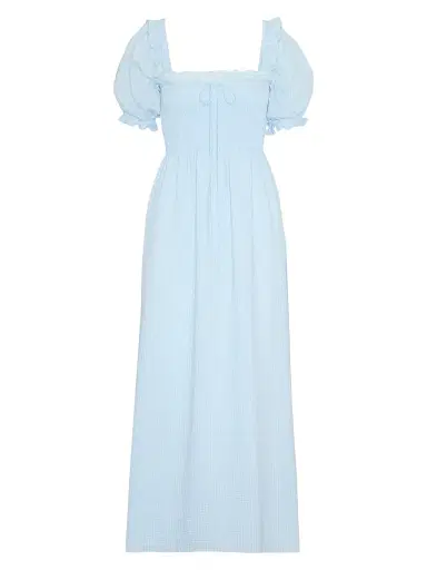 Hill House Home Women's The Scarlett Midi Nap Dress - Pale Blue - Size XS | Thumbnail 1 Hill House Home Women's The Scarlett Midi Nap Dress - Pale Blue - Size XS | Thumbnail 1