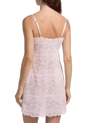 Natori Women's Peony Lace Nightgown - Pink Sky | Thumbnail 4 Natori Women's Peony Lace Nightgown - Pink Sky | Thumbnail 4