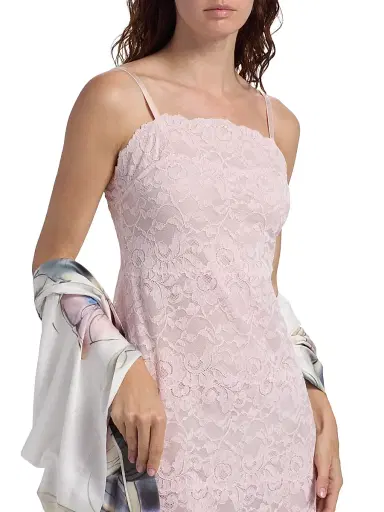 Natori Women's Peony Lace Nightgown - Pink Sky | Thumbnail 5 Natori Women's Peony Lace Nightgown - Pink Sky | Thumbnail 5