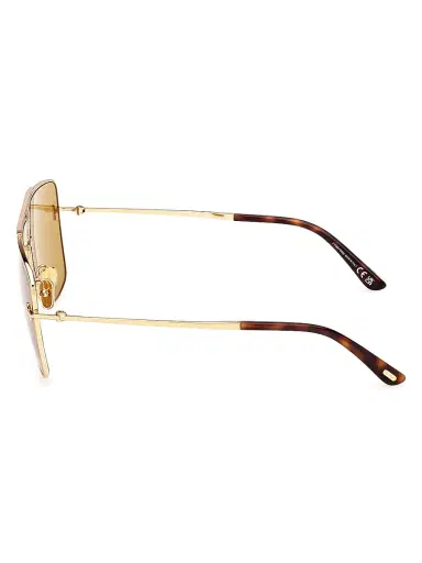 Tom Ford Men's Eliott-02 59MM Geometric Aviator Sunglasses | Thumbnail 3 Tom Ford Men's Eliott-02 59MM Geometric Aviator Sunglasses | Thumbnail 3