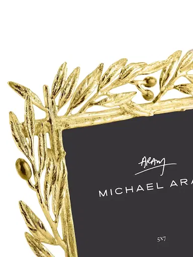 Michael Aram Olive Branch Gold-Plated Frame | Thumbnail 4 Michael Aram Olive Branch Gold-Plated Frame | Thumbnail 4