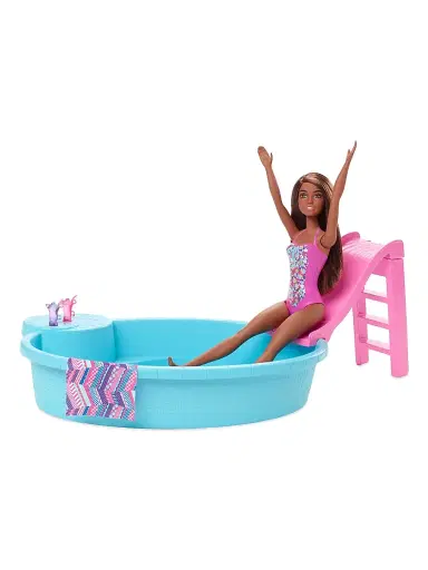 Barbie Doll And Instant Pool Playset | Thumbnail 1 Barbie Doll And Instant Pool Playset | Thumbnail 1