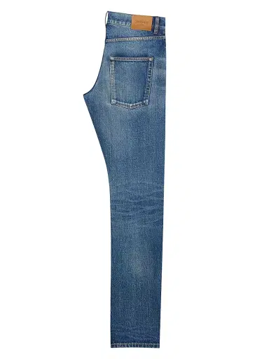 Saint Laurent Men's Slim Jeans in Denim | Thumbnail 2 Saint Laurent Men's Slim Jeans in Denim | Thumbnail 2