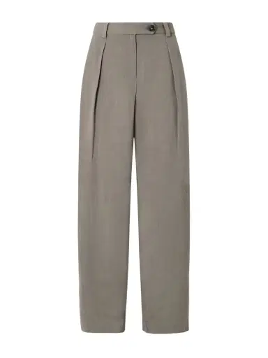 Matteau Pleated Woven Straight-leg Pants | Thumbnail 1 Matteau Pleated Woven Straight-leg Pants | Thumbnail 1