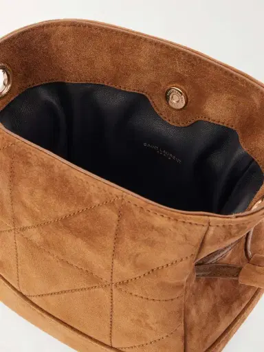 Saint Laurent Jamie Mini Suede Shoulder Bag | Thumbnail 6 Saint Laurent Jamie Mini Suede Shoulder Bag | Thumbnail 6