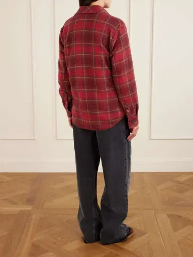 God’s True Cashmere Checked Cashmere Shirt | Thumbnail 4 God’s True Cashmere Checked Cashmere Shirt | Thumbnail 4