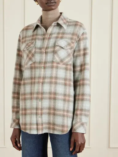 God’s True Cashmere Checked Cashmere Shirt | Thumbnail 3 God’s True Cashmere Checked Cashmere Shirt | Thumbnail 3