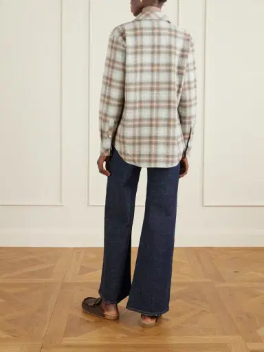 God’s True Cashmere Checked Cashmere Shirt | Thumbnail 4 God’s True Cashmere Checked Cashmere Shirt | Thumbnail 4