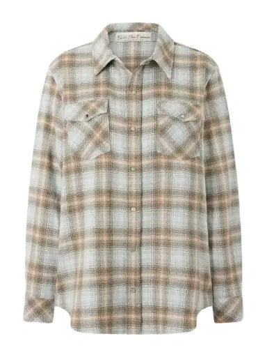 God’s True Cashmere Checked Cashmere Shirt | Thumbnail 1 God’s True Cashmere Checked Cashmere Shirt | Thumbnail 1