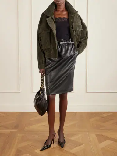 Saint Laurent Amalia Small Leather Shoulder Bag | Thumbnail 3 Saint Laurent Amalia Small Leather Shoulder Bag | Thumbnail 3