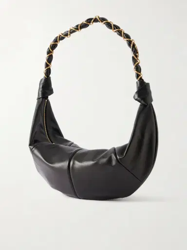 Saint Laurent Amalia Small Leather Shoulder Bag | Thumbnail 4 Saint Laurent Amalia Small Leather Shoulder Bag | Thumbnail 4