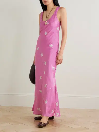 ALIX OF BOHEMIA Jasmine Floral-print Silk Midi Dress | Thumbnail 2 ALIX OF BOHEMIA Jasmine Floral-print Silk Midi Dress | Thumbnail 2