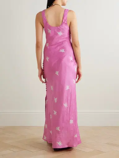 ALIX OF BOHEMIA Jasmine Floral-print Silk Midi Dress | Thumbnail 3 ALIX OF BOHEMIA Jasmine Floral-print Silk Midi Dress | Thumbnail 3