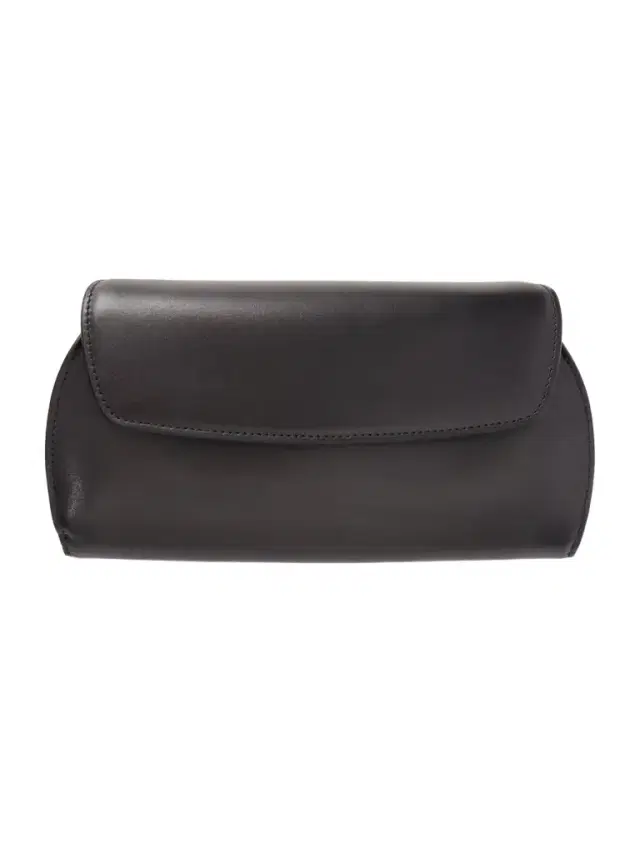 Curved Leather Clutch Curved Leather Clutch