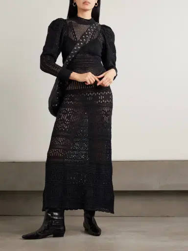 Isabel Marant Dione Crocheted Maxi Dress | Thumbnail 2 Isabel Marant Dione Crocheted Maxi Dress | Thumbnail 2