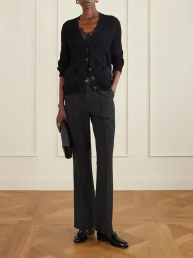 Blazé Milano Ket Cable-knit Cotton Cardigan | Thumbnail 2 Blazé Milano Ket Cable-knit Cotton Cardigan | Thumbnail 2