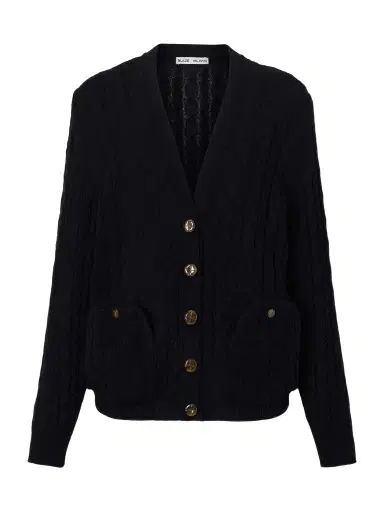 Blazé Milano Ket Cable-knit Cotton Cardigan | Thumbnail 1 Blazé Milano Ket Cable-knit Cotton Cardigan | Thumbnail 1