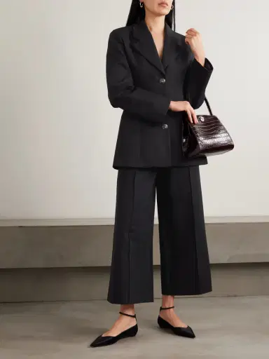 DESTREE Aline Linear Cotton-faille Blazer | Thumbnail 2 DESTREE Aline Linear Cotton-faille Blazer | Thumbnail 2