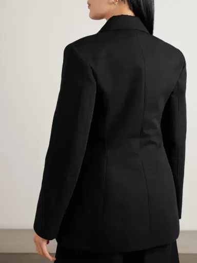 DESTREE Aline Linear Cotton-faille Blazer | Thumbnail 3 DESTREE Aline Linear Cotton-faille Blazer | Thumbnail 3