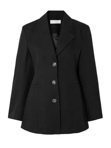 DESTREE Aline Linear Cotton-faille Blazer | Thumbnail 1 DESTREE Aline Linear Cotton-faille Blazer | Thumbnail 1