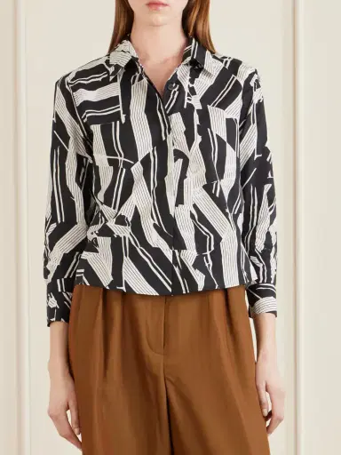 Dries Van Noten Printed Cotton-poplin Shirt | Thumbnail 3 Dries Van Noten Printed Cotton-poplin Shirt | Thumbnail 3