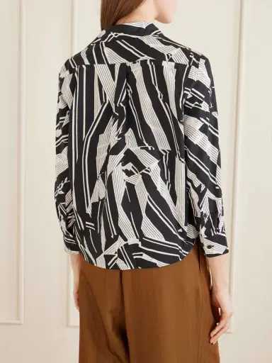 Dries Van Noten Printed Cotton-poplin Shirt | Thumbnail 4 Dries Van Noten Printed Cotton-poplin Shirt | Thumbnail 4