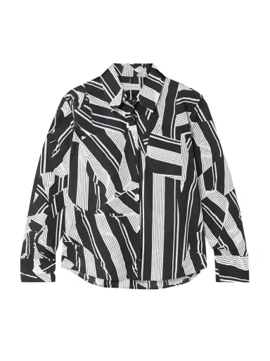Dries Van Noten Printed Cotton-poplin Shirt | Thumbnail 1 Dries Van Noten Printed Cotton-poplin Shirt | Thumbnail 1