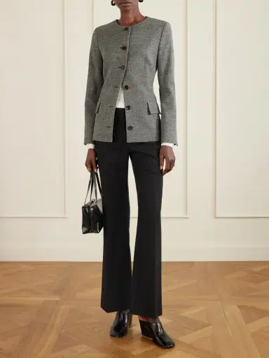 Proenza Schouler Slant Leather Mules | Thumbnail 4 Proenza Schouler Slant Leather Mules | Thumbnail 4