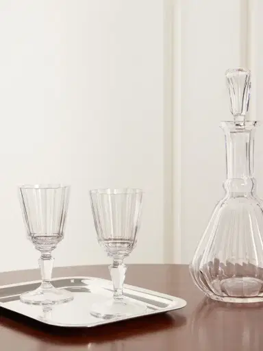 LOBMEYR Set Of Two Crystal Wine Glasses | Thumbnail 2 LOBMEYR Set Of Two Crystal Wine Glasses | Thumbnail 2
