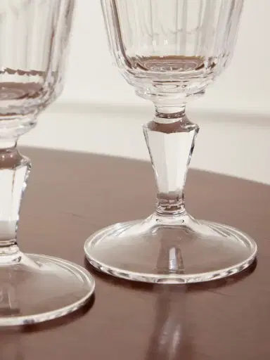 LOBMEYR Set Of Two Crystal Wine Glasses | Thumbnail 3 LOBMEYR Set Of Two Crystal Wine Glasses | Thumbnail 3