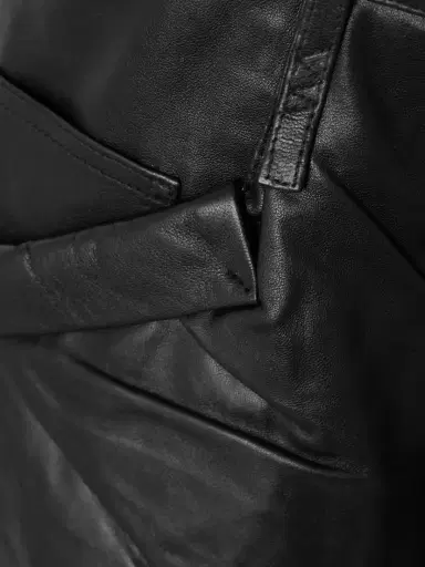 R13 Gathered Leather Shorts | Thumbnail 5 R13 Gathered Leather Shorts | Thumbnail 5