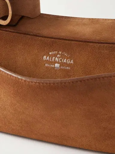 Balenciaga Carrie Small Suede Shoulder Bag | Thumbnail 5 Balenciaga Carrie Small Suede Shoulder Bag | Thumbnail 5