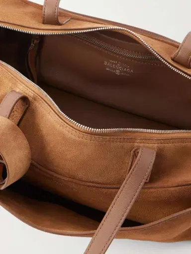 Balenciaga Carrie Small Suede Shoulder Bag | Thumbnail 6 Balenciaga Carrie Small Suede Shoulder Bag | Thumbnail 6