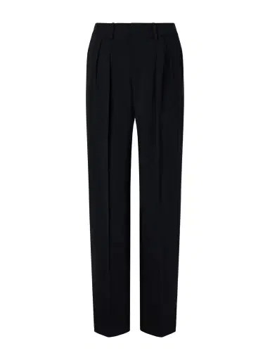 Kallmeyer Aiden Pleated Cady Straight-leg Pants | Thumbnail 1 Kallmeyer Aiden Pleated Cady Straight-leg Pants | Thumbnail 1