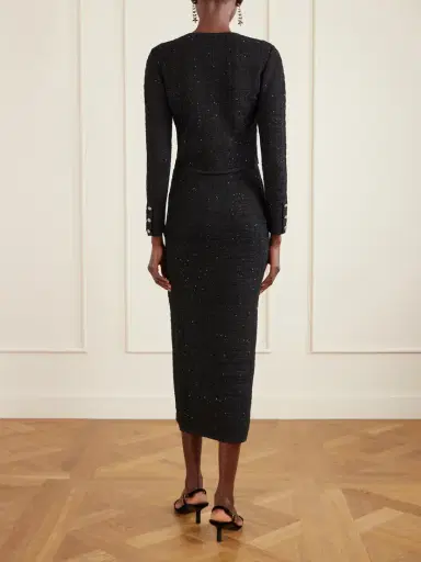 Alessandra Rich Embellished Knitted Midi Skirt | Thumbnail 3 Alessandra Rich Embellished Knitted Midi Skirt | Thumbnail 3