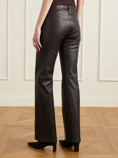 Frame Rodeo Leather Bootcut Pants | Thumbnail 4 Frame Rodeo Leather Bootcut Pants | Thumbnail 4