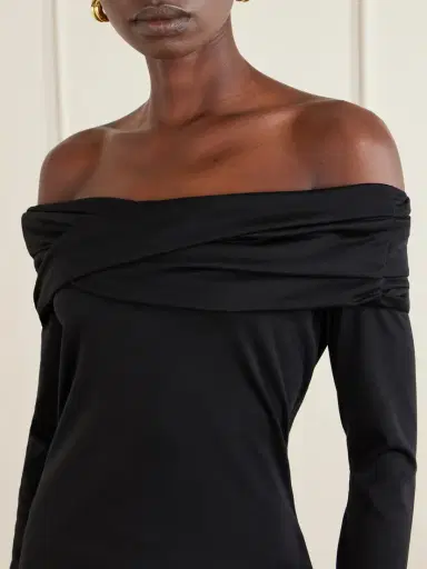 Max Mara Off-the-shoulder Wool Top | Thumbnail 5 Max Mara Off-the-shoulder Wool Top | Thumbnail 5