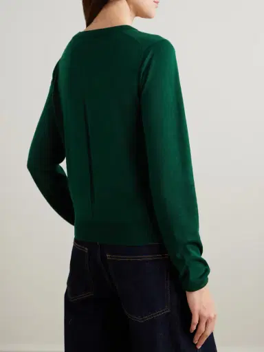 La Ligne Ben Silk, Wool And Cashmere-blend Cardigan | Thumbnail 3 La Ligne Ben Silk, Wool And Cashmere-blend Cardigan | Thumbnail 3