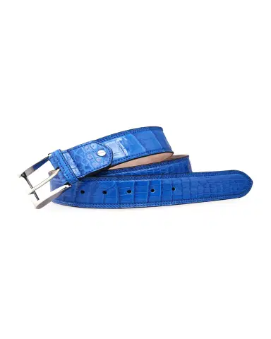 Zambezi Grace Men's Crocodile Leather Dress Belt | Thumbnail 3 Zambezi Grace Men's Crocodile Leather Dress Belt | Thumbnail 3